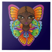 Carreau Design Big Eyes & Butterflies (Devant)