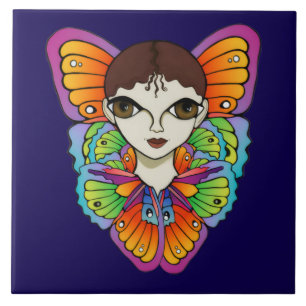 Carreau Design Big Eyes & Butterflies