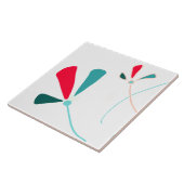 Carreau Design botanique MInimal Carrelage en céramique (Côté)