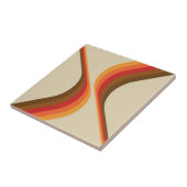 Carreau Design coloré d'ailes de style rétro (Côté)