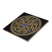 Carreau Design d'art viking (Côté)