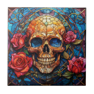 Carreau Design de squelette en verre