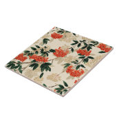 Carreau Design décoratif de baies rouges et blanches (Côté)