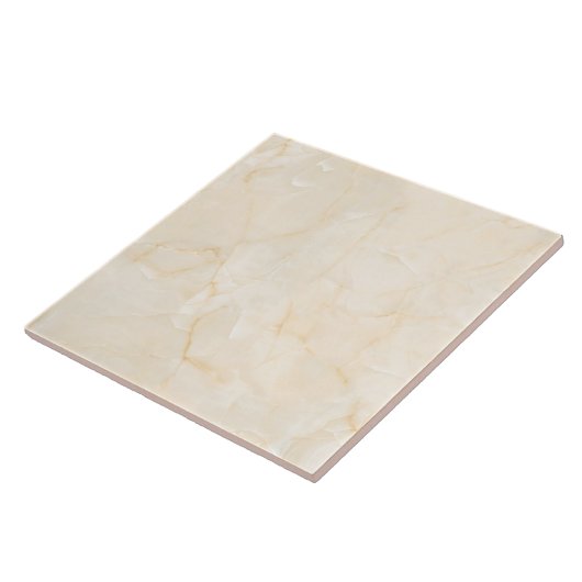 Carreau Design élégant en marbre clair (Côté)
