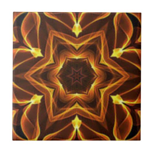 Carreau Design Étrange/Exotique 03D~ Du Crucible ~ (Devant)