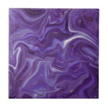Carreau Design Funky Super Courbes violettes marbre 5-6<br><div class="desc">Vous cherchez à être un peu différent et original ? Ce moderne marbre super mauve mimique courbes imprimé mur céramique carreaux est juste ce dont vous avez besoin. Disponible en deux tailles 4, 25 x 4, 25 et 6 x 6 pouces. Veuillez noter qu'il s'agit d'une impression couleur plate et...</div>