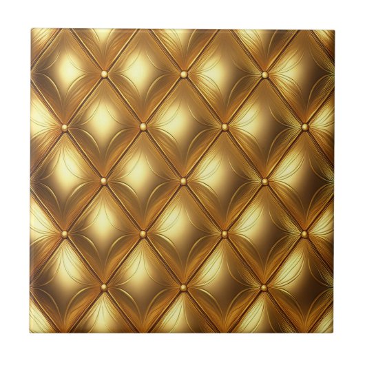 Carreau Design Gold Tufé (Devant)