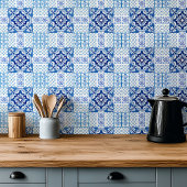 Carreau Design italien méditerranéen en tuile transparent