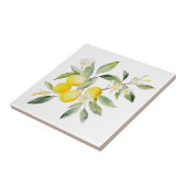 Carreau Design méditerranéen de citron toscan (Côté)