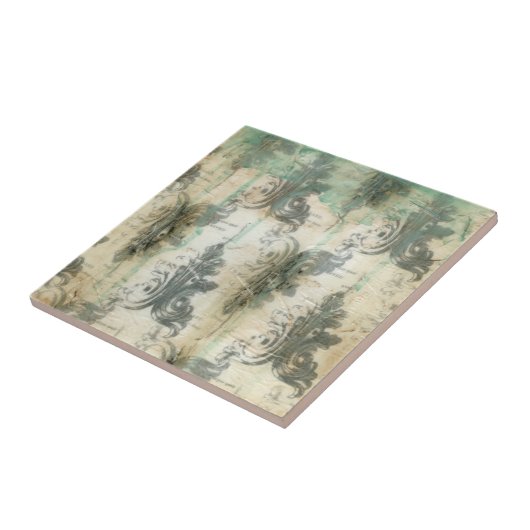 Carreau Design moderne Fleur De Lis (Côté)