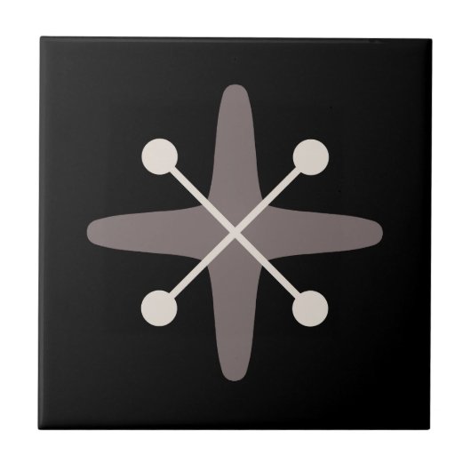 Carreau Design Moderne Moderne Du Milieu Du Siècle (Devant)