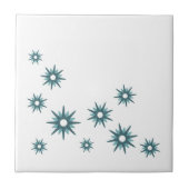 Carreau Design moderne turquoise moderne du milieu du sièc (Devant)