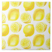 Carreau Design motif citron (Devant)