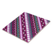 Carreau Design motif coloré (Côté)