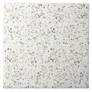 Carreau Design pastel en marbre vintage classique terrazzo