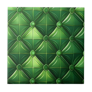 Carreau Design Tufé Vert