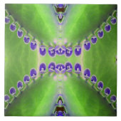 Carreau Design vert et violet (Devant)