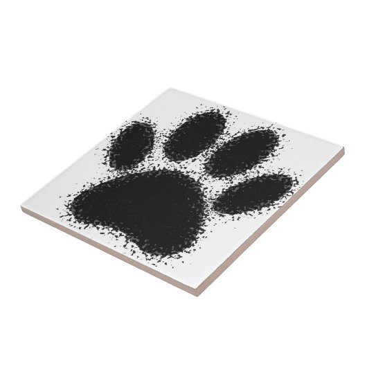 Carreau Dessin à mâchoire de chien (Côté)