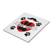 Carreau Dessin De Chien Papa Paw Et Red Heart (Côté)