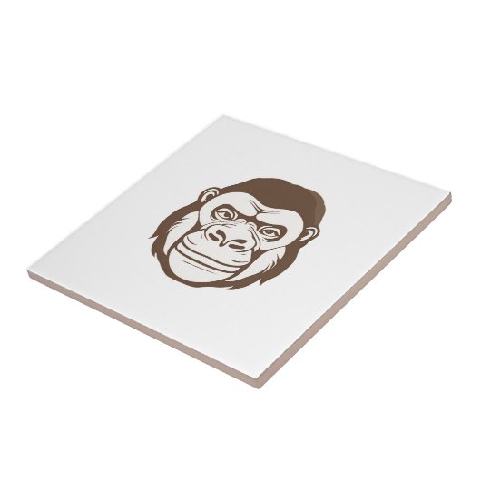 Carreau Dessin de dessin de Gorilla (Côté)