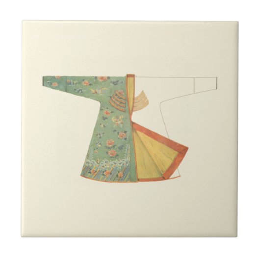 Carreau Dessin de Kimono semi-fini (Devant)