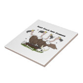 Carreau Dessin de l'humour vautours drôle (Côté)