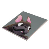 Carreau Dessin Français Bulldog (Côté)