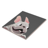 Carreau Dessin Français Bulldog (Côté)