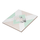 Carreau Dessin géométrique de style moderne (Côté)