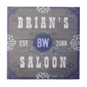 Carreau Dessous de verre à la maison personnalisables de (Devant)