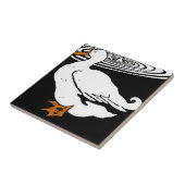 Carreau Dessous de verre animal de coupe victorien frappan (Côté)