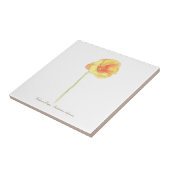 Carreau Dessous de verre de pierre de crapet de Californie (Côté)