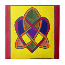 Dessous de verre en céramique