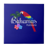 Carreau Destination tropicale de Nassau Bahamas (Devant)