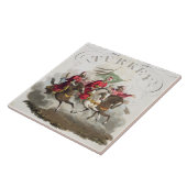 Carreau Détail de page titre, des 'costumes du Variou (Côté)