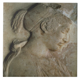 Carreau Détail du stela de Philis, de Thasos, c.5t