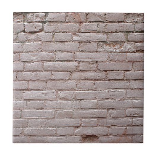 Carreau Détail d'un mur des vieilles briques beiges (Devant)