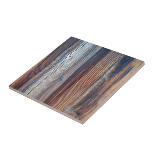 Carreau Détail en bois de grain (Côté)