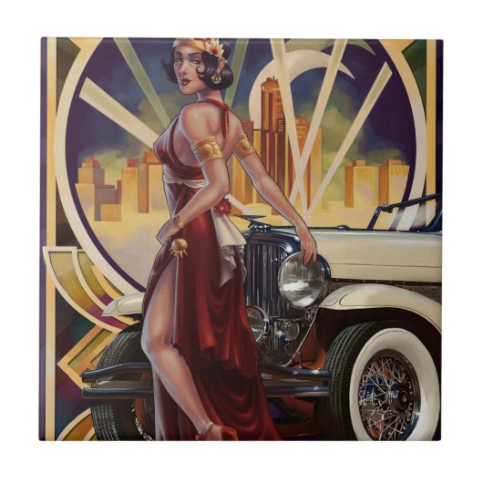 Carreau Detroit, Michigan| Ville à moteur (Devant)