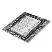 Carreau Deux âmes qui passent (Côté)