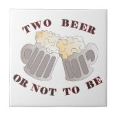 Carreau deux bières (Devant)