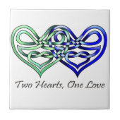 Carreau Deux coeurs (Devant)