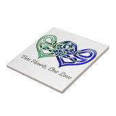 Carreau Deux coeurs (Côté)