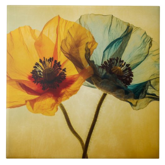 Carreau Deux fleurs (Devant)
