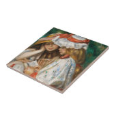 Carreau Deux Lectures - Renoir Impressionniste Peinture (Côté)