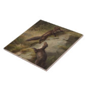 Carreau Deux Martens Jouer dans les bois (Côté)