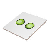 Carreau deux petits pois (Côté)