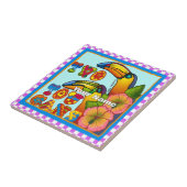 Carreau Deux Toucan (Côté)