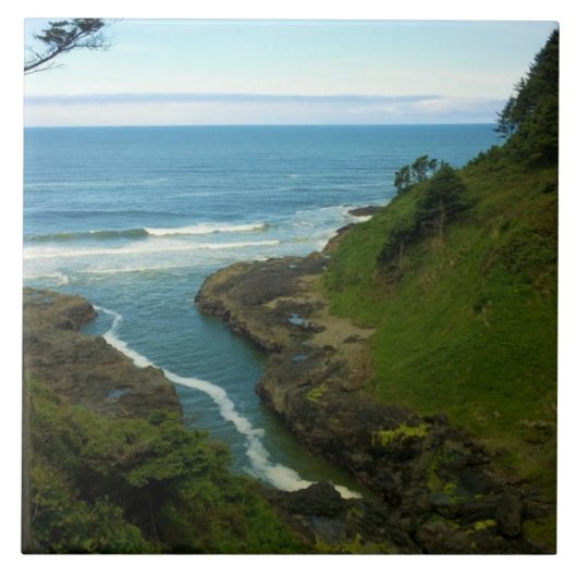 Carreau Devil's Churn, cape Perpetua, OR (Devant)
