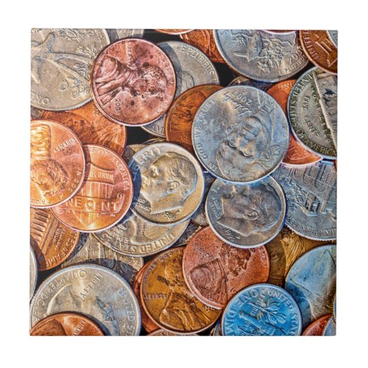 Carreau Devise de pièce (Devant)